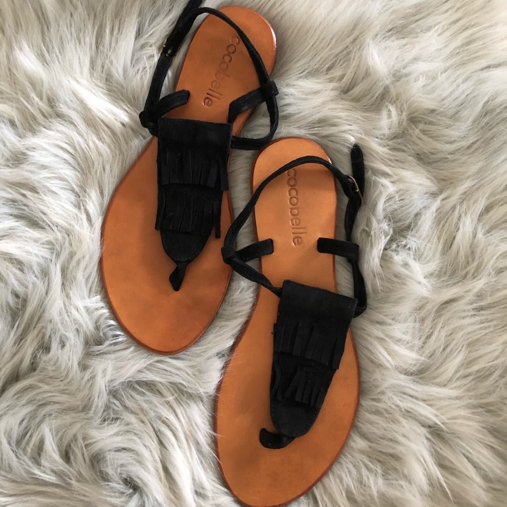 Cocobelle Fringe Sandal